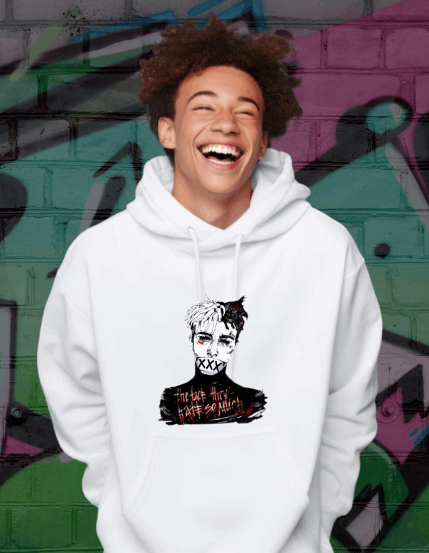 “THE FACE THEY HATE” – XXXTENTACION HOODIE
