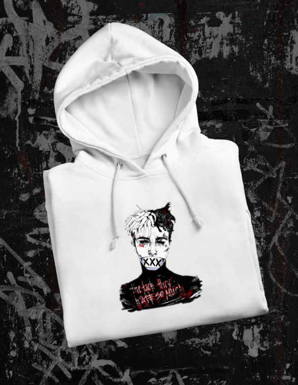“THE FACE THEY HATE” – XXXTENTACION HOODIE