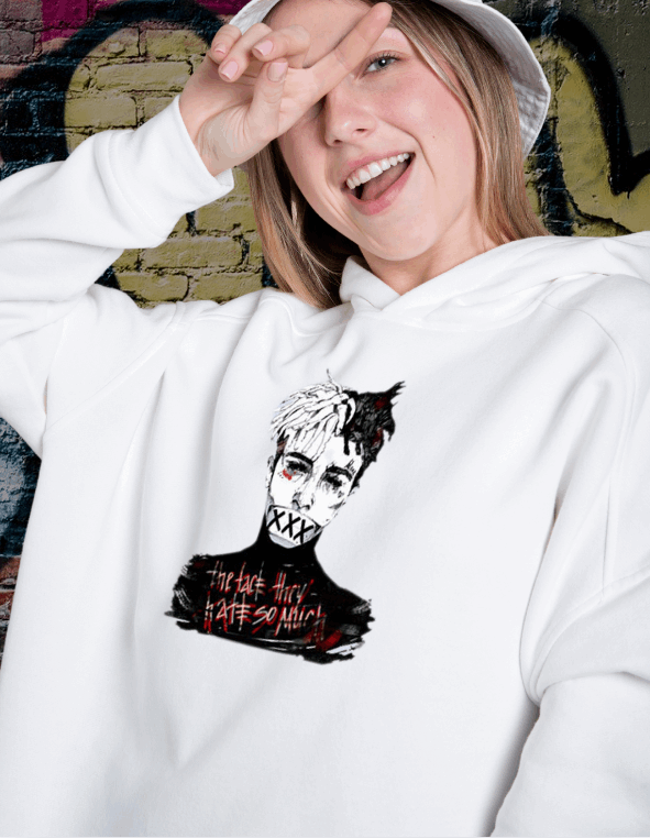 “THE FACE THEY HATE” – XXXTENTACION HOODIE