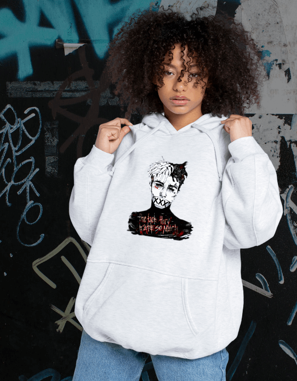 “THE FACE THEY HATE” – XXXTENTACION HOODIE