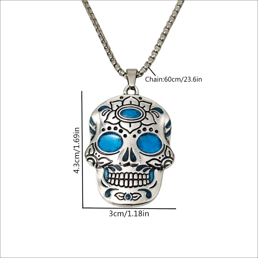 Luminous Skull Necklace Pendant