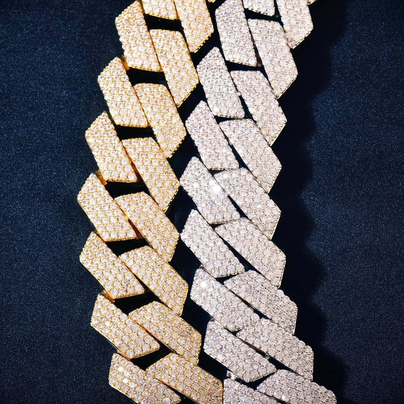Iced Out Bulky Hip Hop Necklace Chain