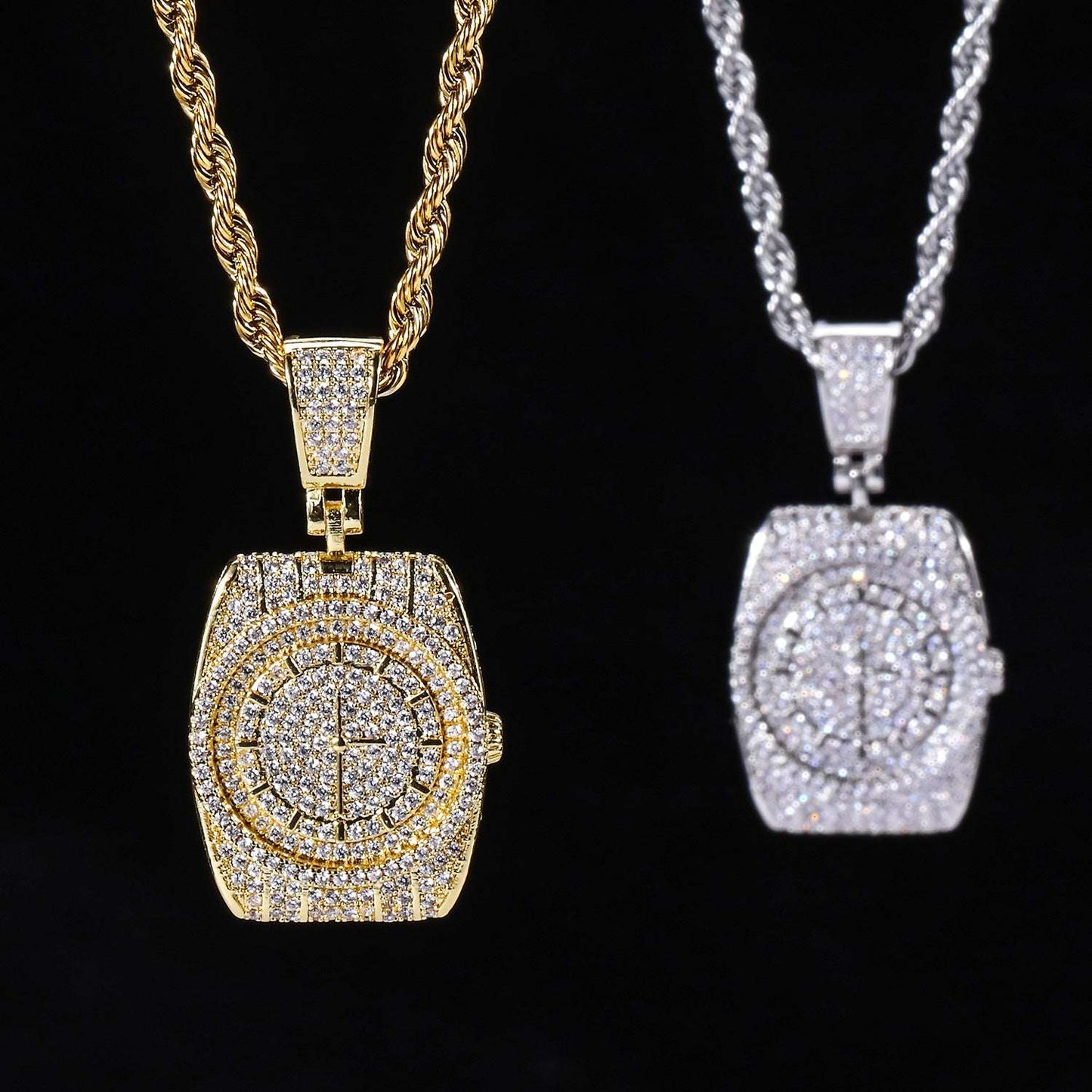 Iced Out Bustdown Pendant