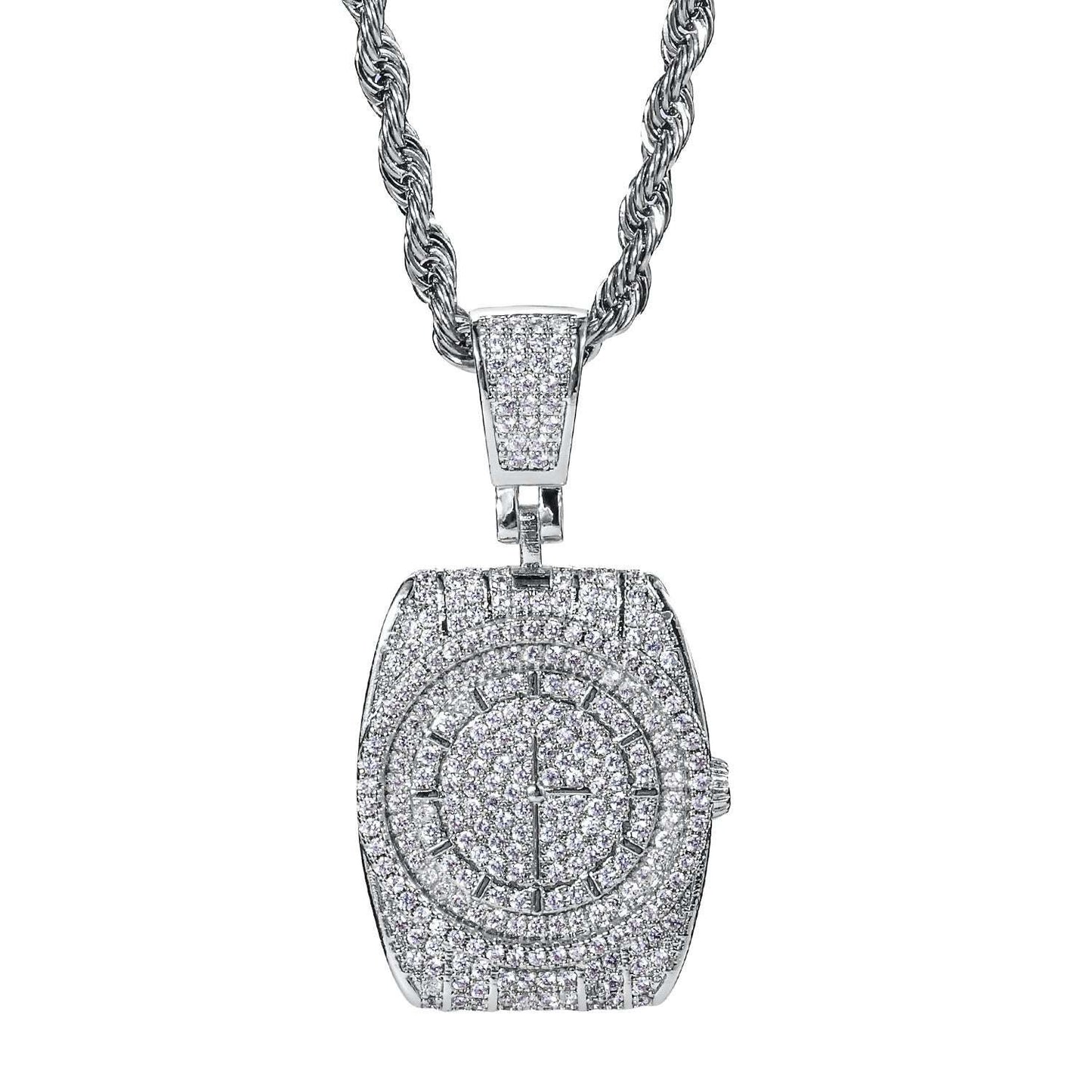 Iced Out Bustdown Pendant