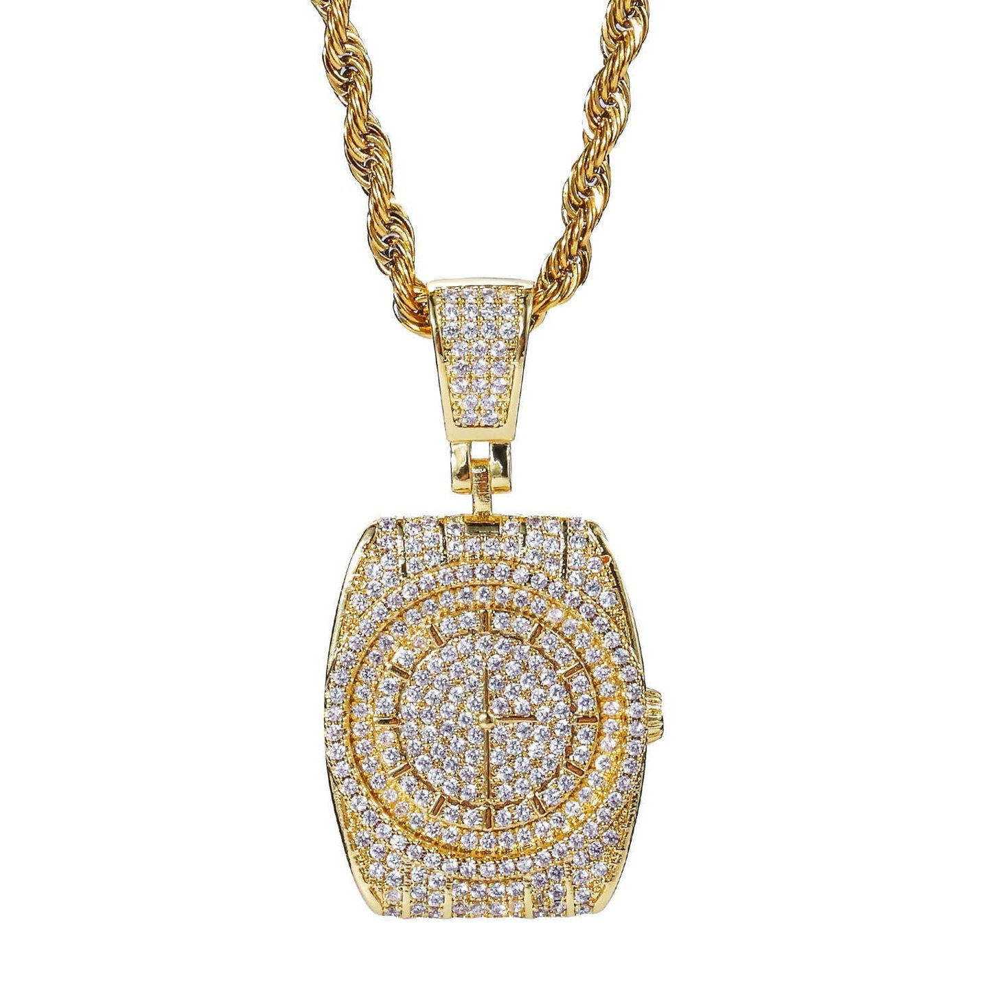 Iced Out Bustdown Pendant