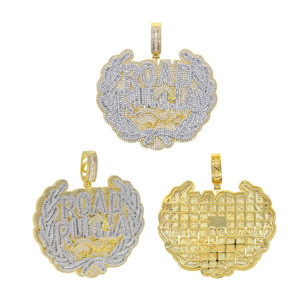 Iced Out Road Runna Pendant