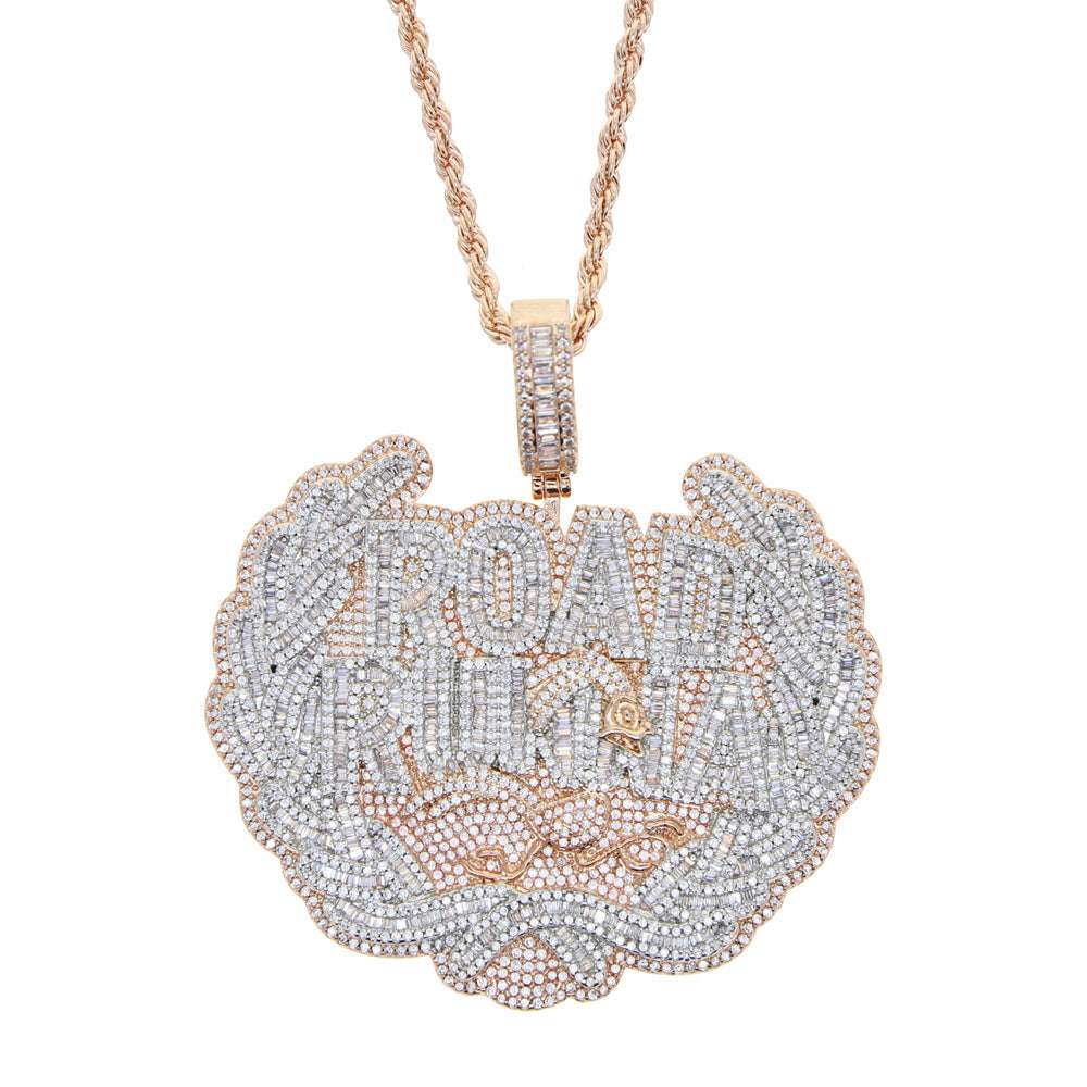 Iced Out Road Runna Pendant