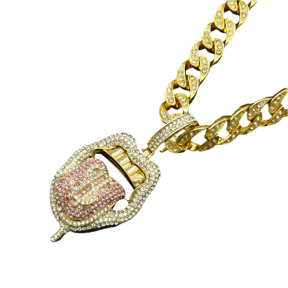Iced Out Money Talks Pendant - DATNEWDRIP