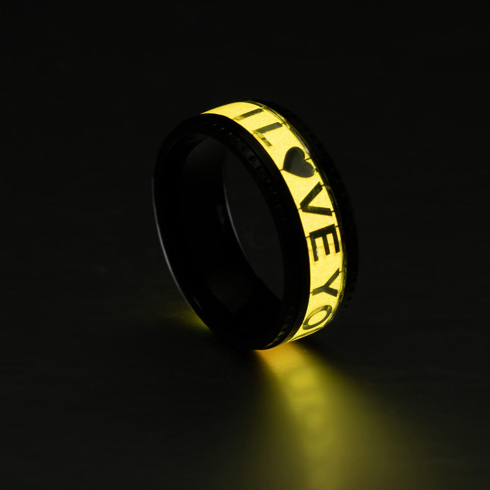 Luminous I Love You Ring - DATNEWDRIP