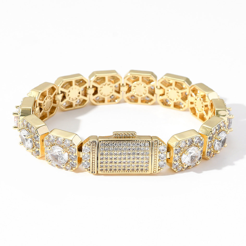 Iced Out Sugar Rock Bracelet - DATNEWDRIP