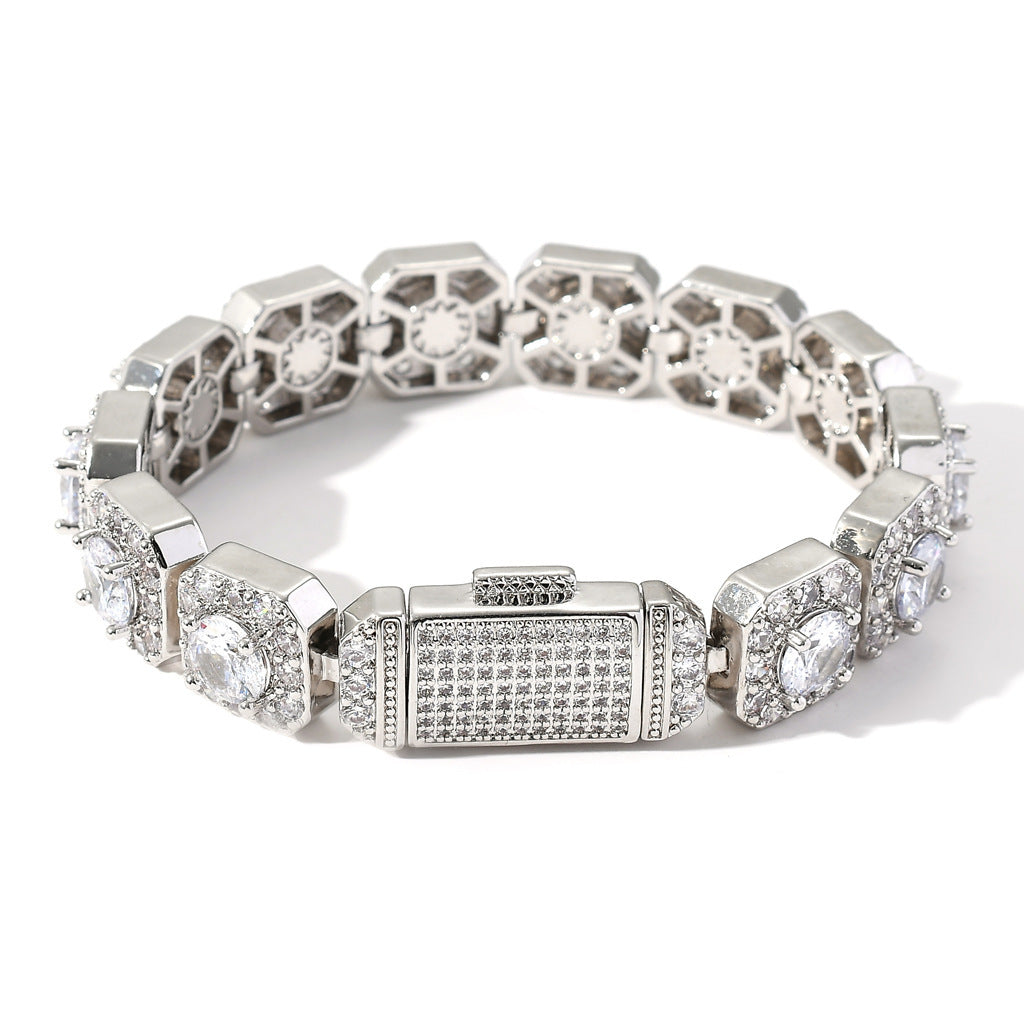 Iced Out Sugar Rock Bracelet - DATNEWDRIP