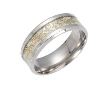 Luminous Titanium Steel Ring - DATNEWDRIP