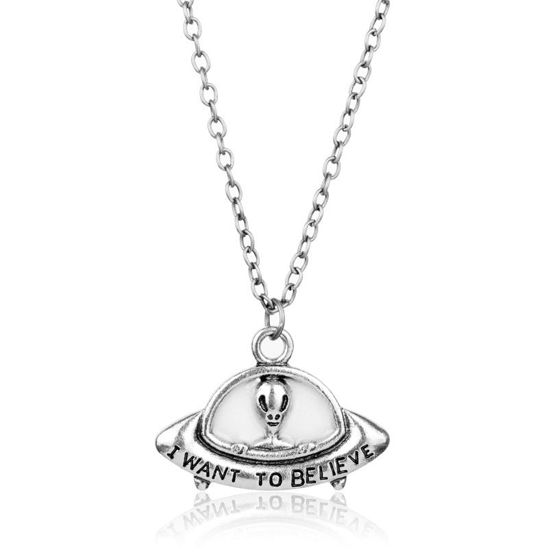 Luminous Alien Spaceship Pendant - DATNEWDRIP