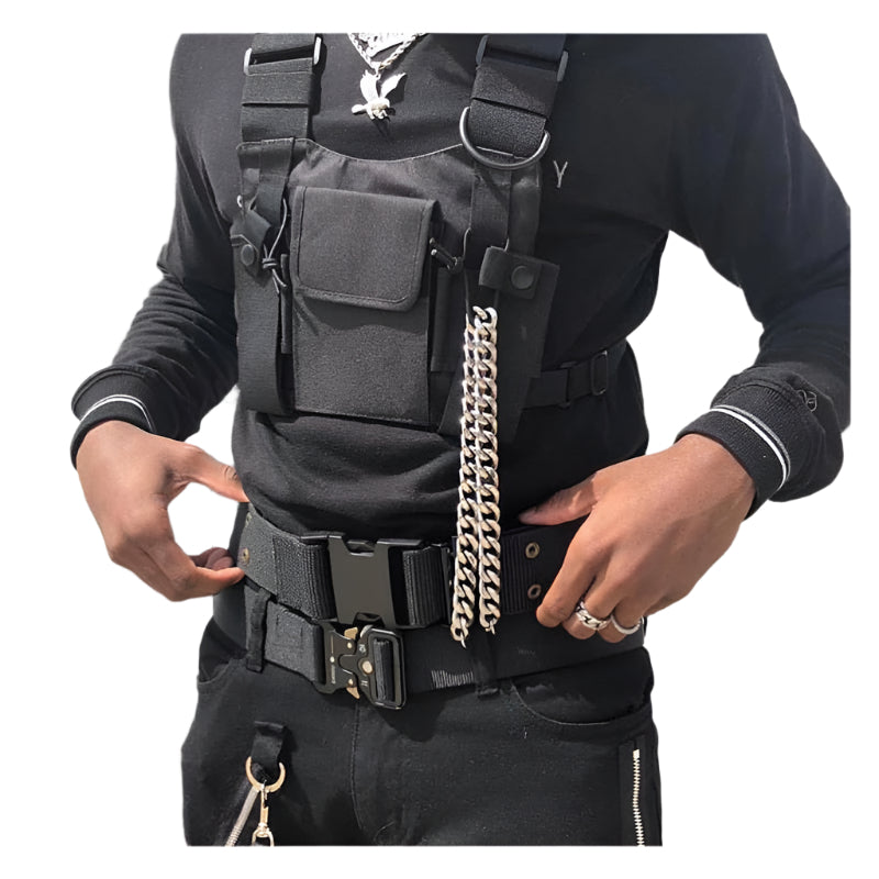 Hip Hop Chest Pocket Pack