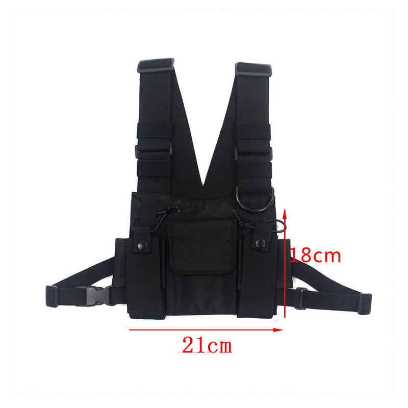 Hip Hop Chest Pocket Pack