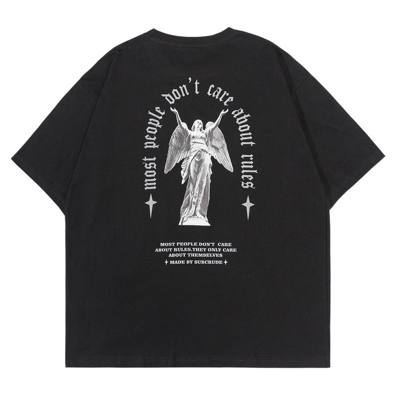 Most People Don't Care About Rules T-Shirt - Mens - DATNEWDRIP