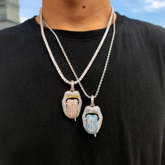 Iced Out Money Talks Pendant - DATNEWDRIP