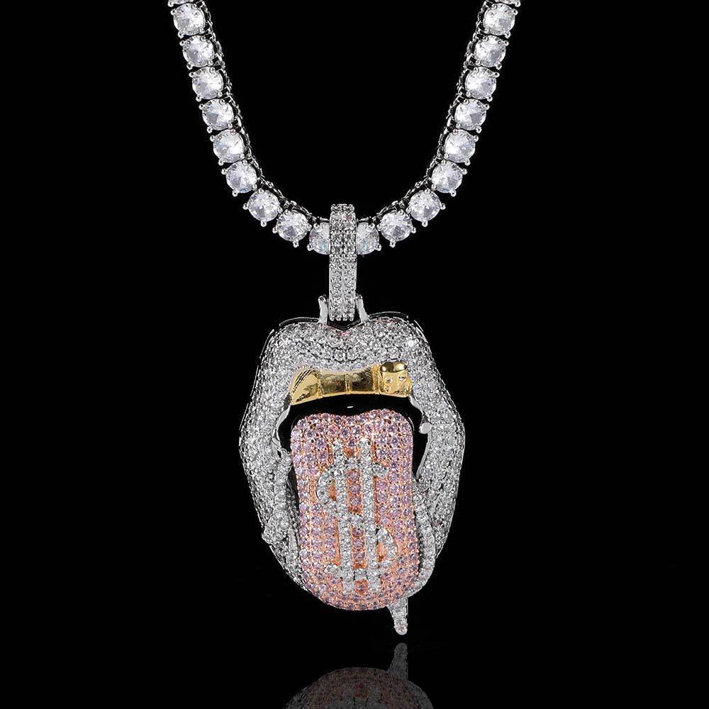 Iced Out Money Talks Pendant - DATNEWDRIP