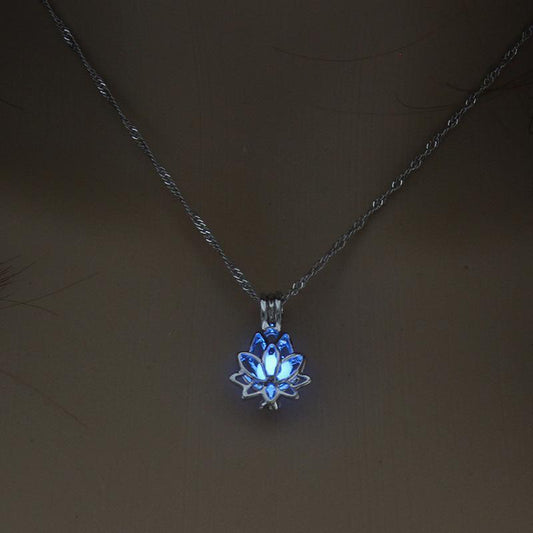 Luminous Lotus Pendant - DATNEWDRIP