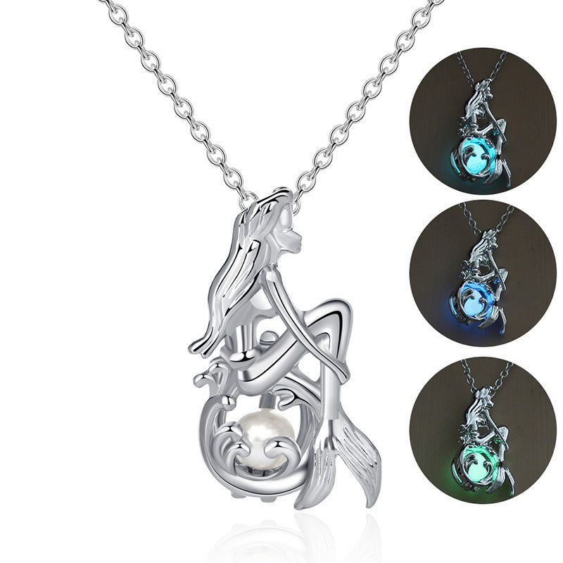 Luminous Mermaid Pendant - DATNEWDRIP