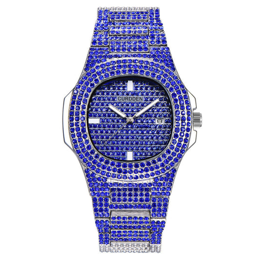 Iced Out Kill Quartz Luxury Watch