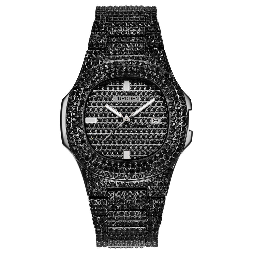 Iced Out Kill Quartz Luxury Watch