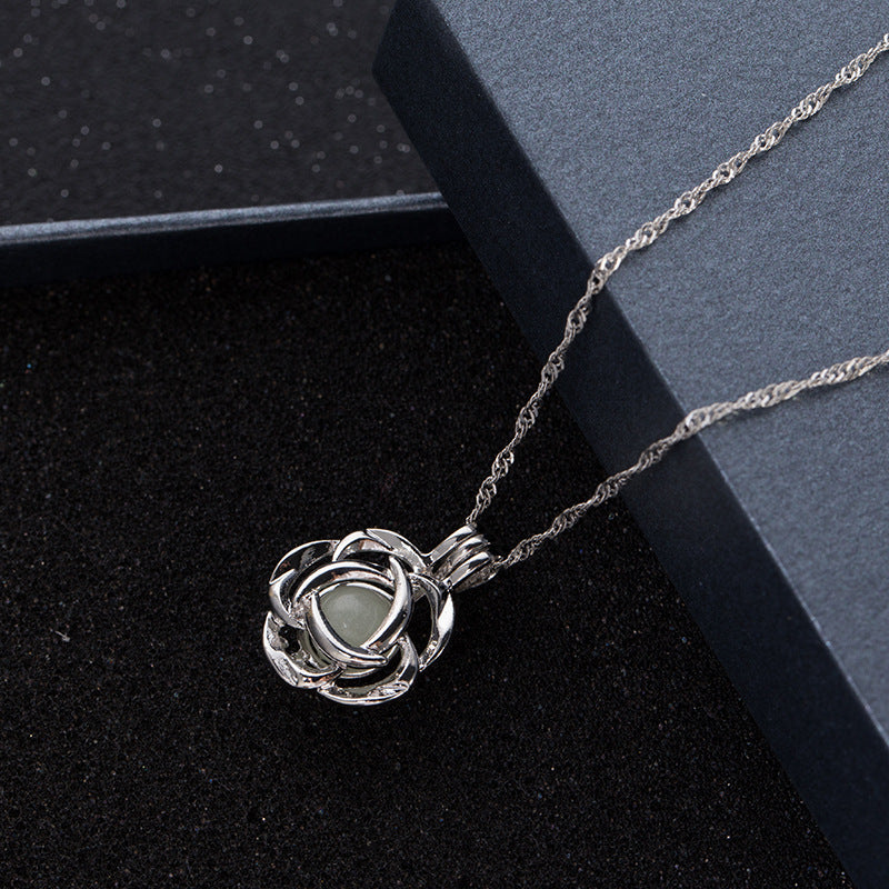 Luminous Rose Pendant - DATNEWDRIP