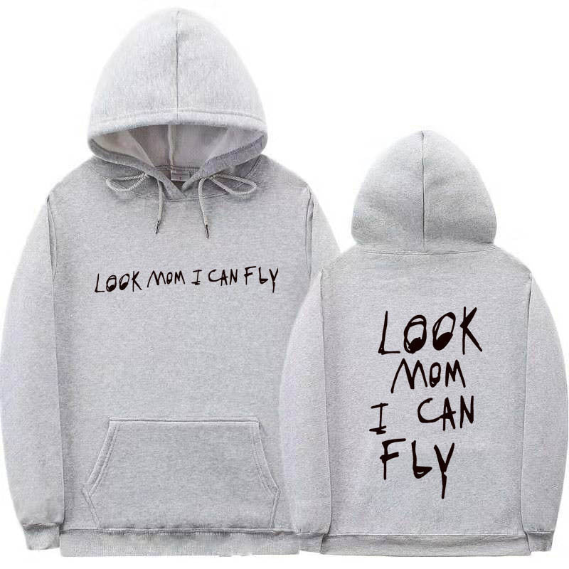 Look Mom I Can Fly Hoodie - Mens