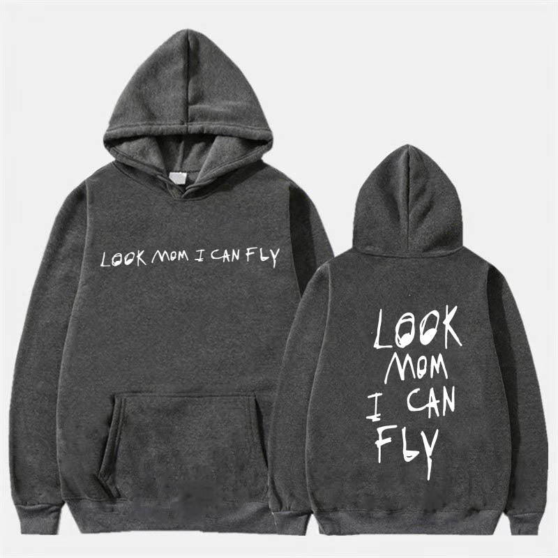 Look Mom I Can Fly Hoodie - Mens