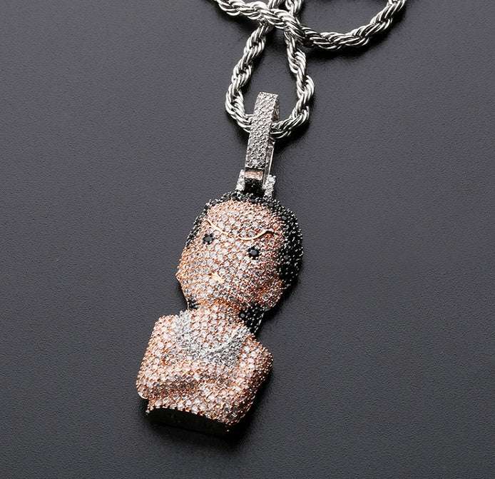 Iced Out The Boondocks Pendant