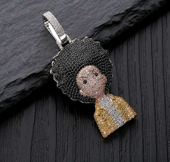 Iced Out The Boondocks Pendant