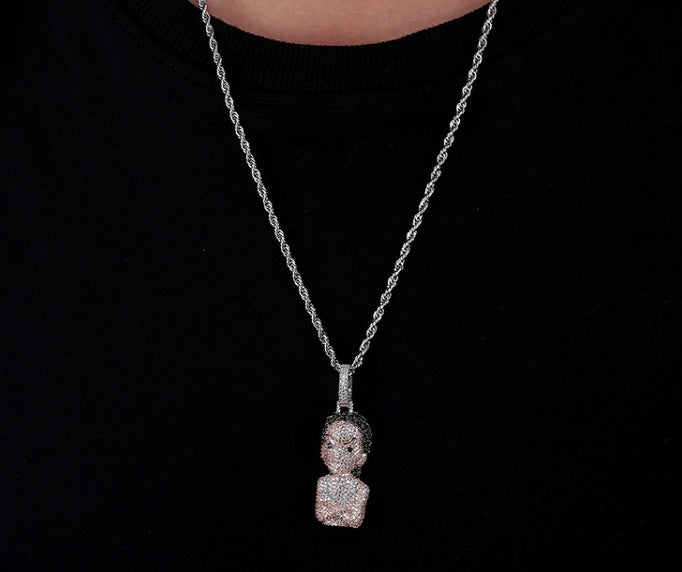 Iced Out The Boondocks Pendant