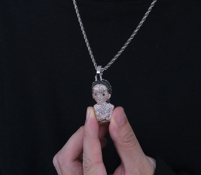 Iced Out The Boondocks Pendant