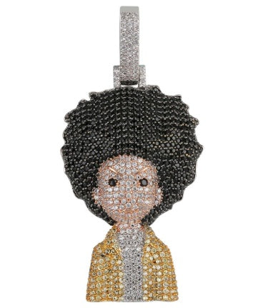 Iced Out The Boondocks Pendant