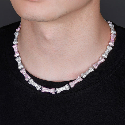 Iced Out Bone Chain - DATNEWDRIP
