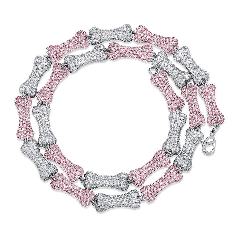 Iced Out Bone Chain - DATNEWDRIP