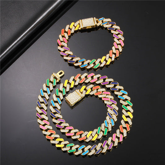 Multi Colored Rainbow Chain - DATNEWDRIP