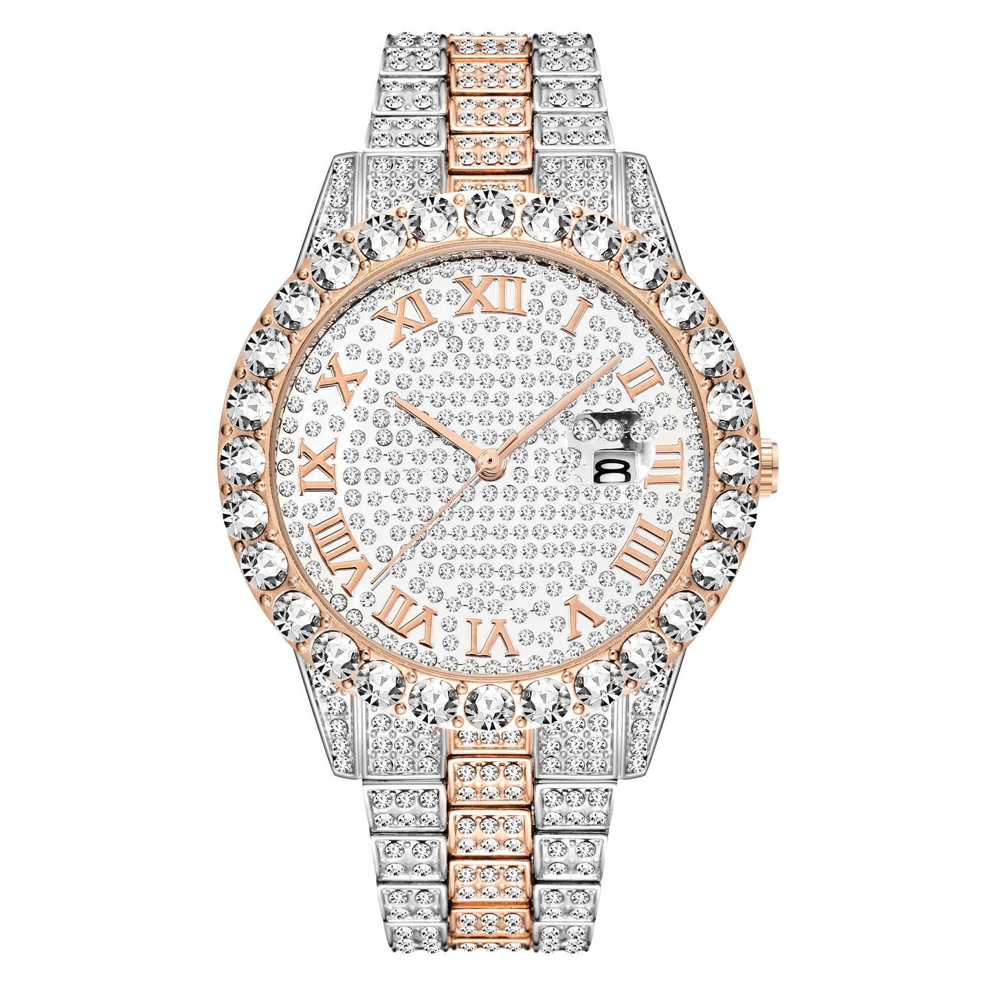 Iced Out Water Proof Watch
