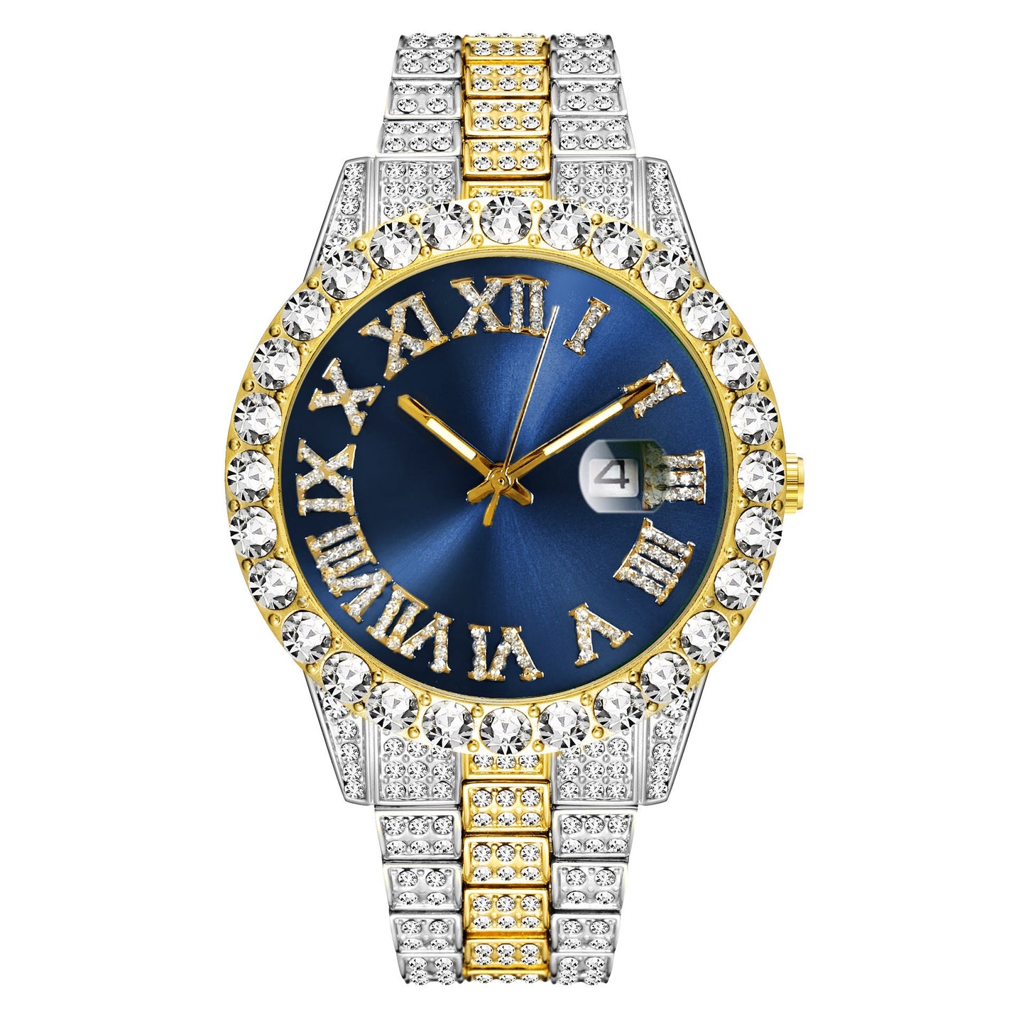 Iced Out Water Proof Watch