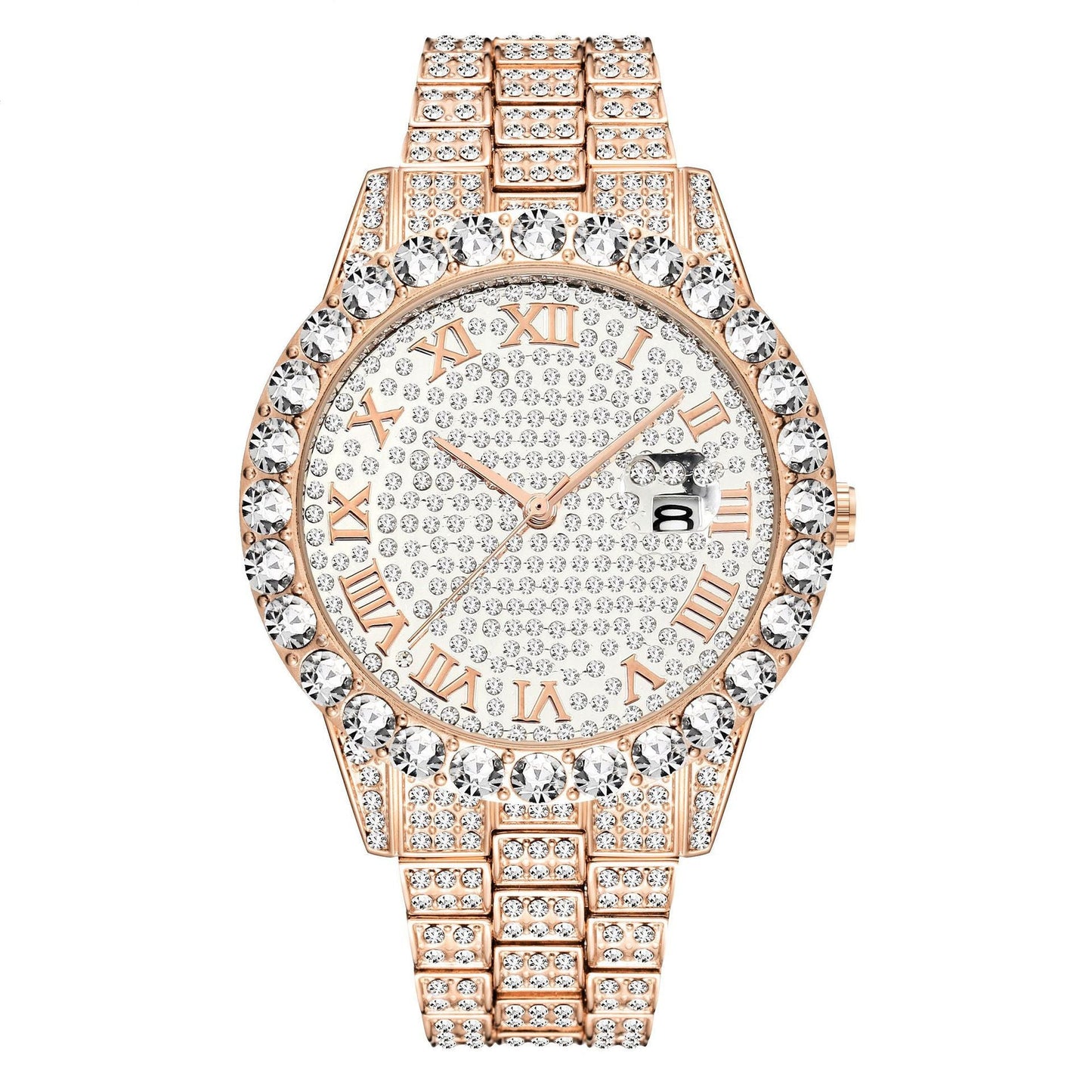 Iced Out Water Proof Watch
