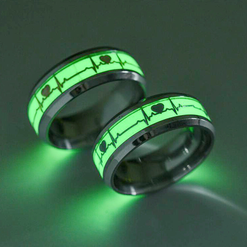 Luminous Heart Beat Ring - DATNEWDRIP