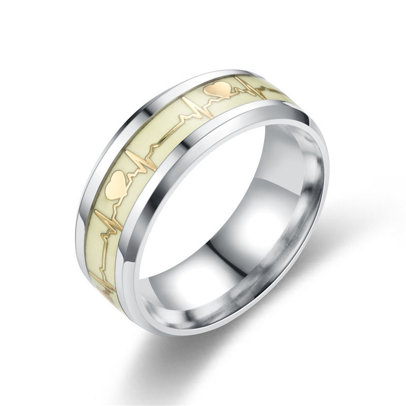 Luminous Heart Beat Ring - DATNEWDRIP