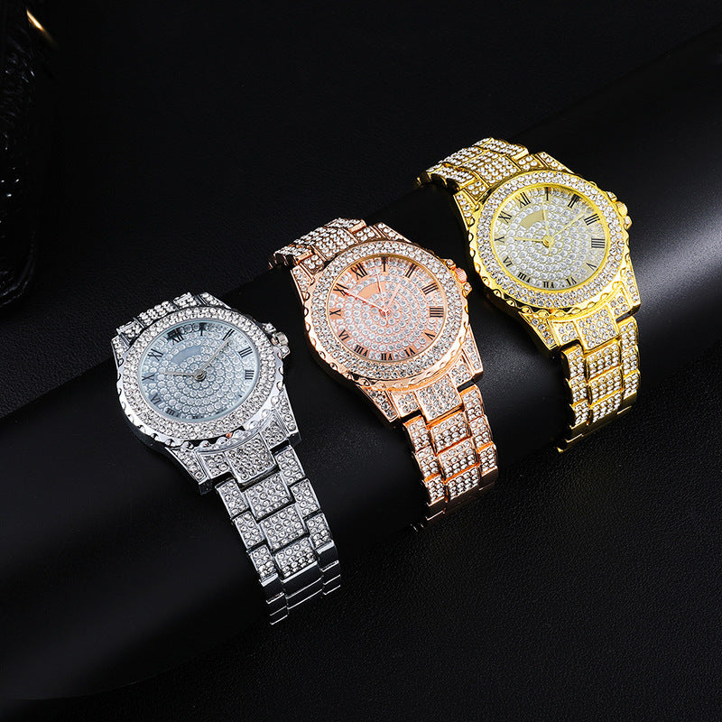 Iced Out Classic Watch