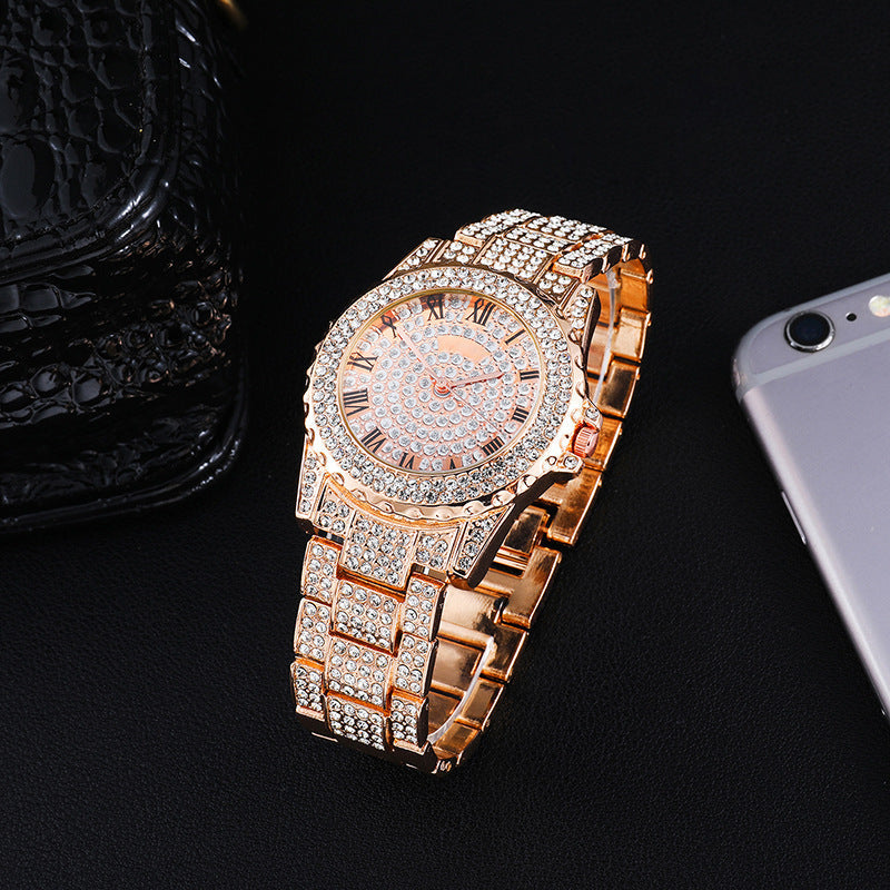 Iced Out Classic Watch