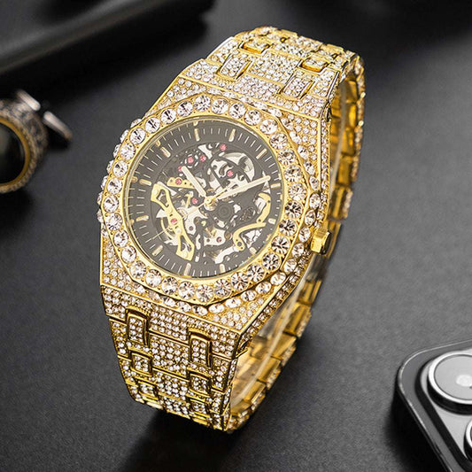 Iced Out Mechanical Watch