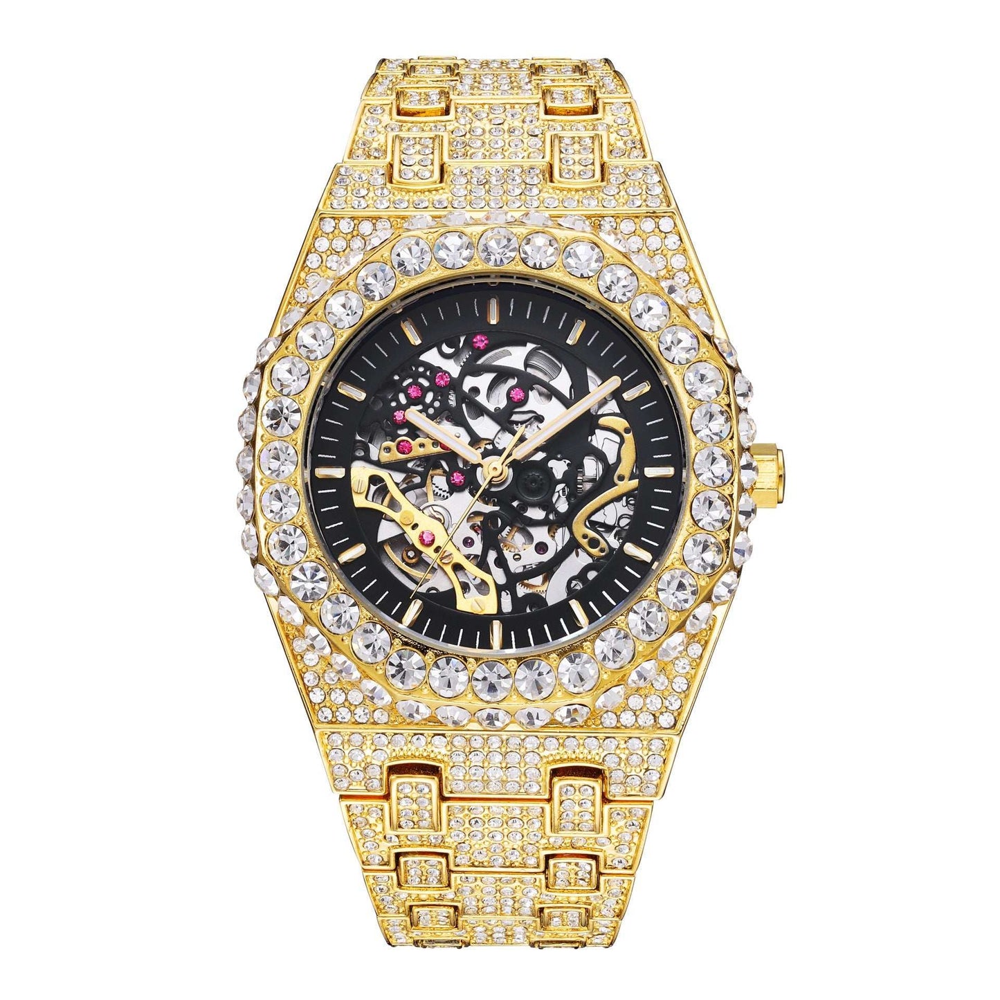 Iced Out Mechanical Watch