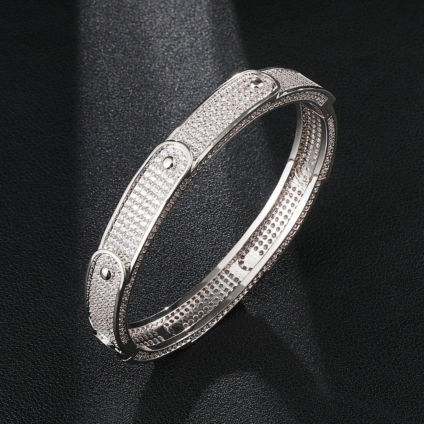 Iced Out Overlapping Bling Bracelet - DATNEWDRIP