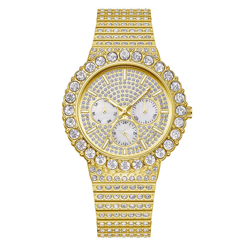 Iced Out Stretch Band Watch
