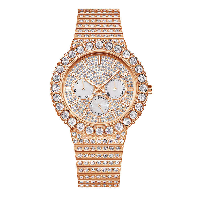 Iced Out Stretch Band Watch