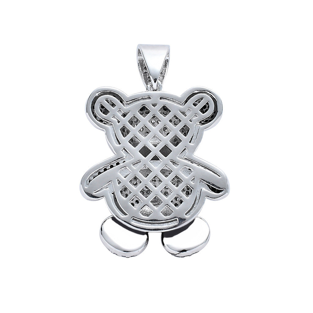 Iced Out Treasure Panda Pendant - DATNEWDRIP